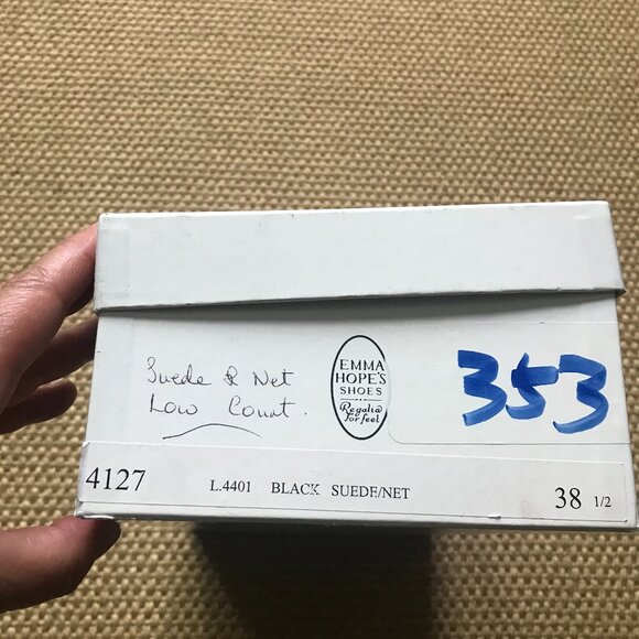 Emma Hope black court shoes - Picture 9 of 10